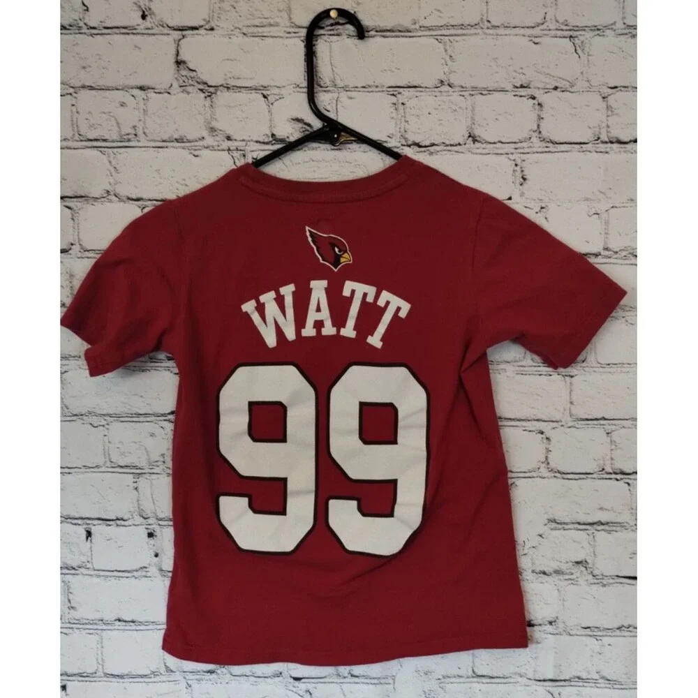 NFL ARIZONA CARDINALS JJ WATT JERSEY T-SHIRT YOUTH S-CH-P 8
